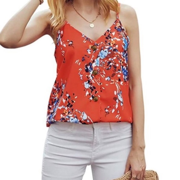 🆕 Loose V-Neck Cami - Picture 4 of 6